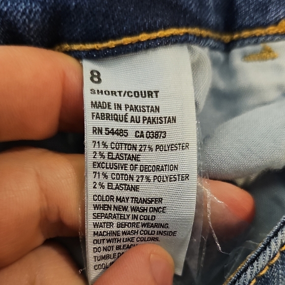 American Eagle Outfitters Size 8 Dark Blue Ankle Jeggings - Picture 9 of 9